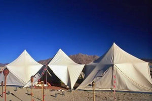 3 tents in oregon desert