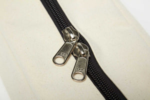 ykk zippers on canvas