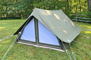 green scout tent