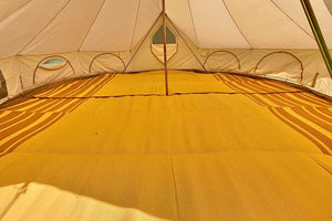 bell tent windows and floor cover