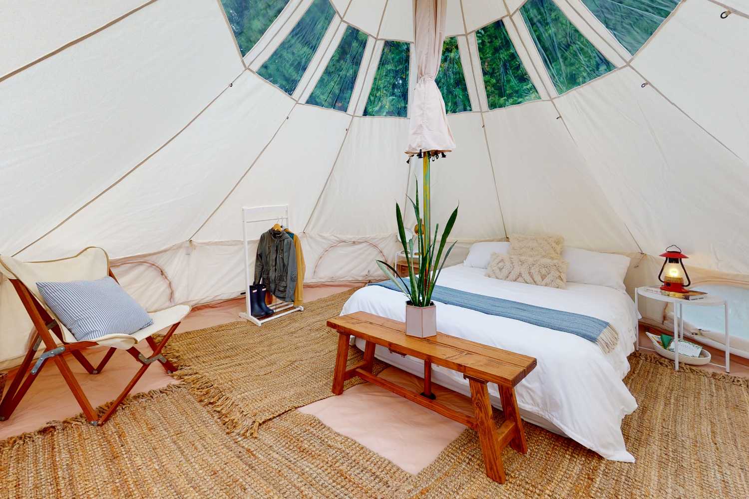 16' (5M) Stella™ Stargazer Bell Tent | A Skyview Glamping Tent - Life ...