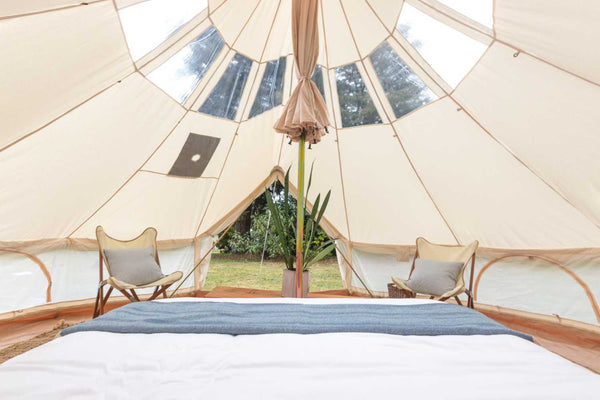 16' (5M) Stella™ Stargazer Bell Tent | A Skyview Glamping Tent - Life ...