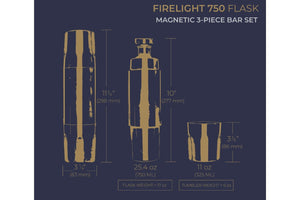 High Camp Flasks Firelight 750 Flask