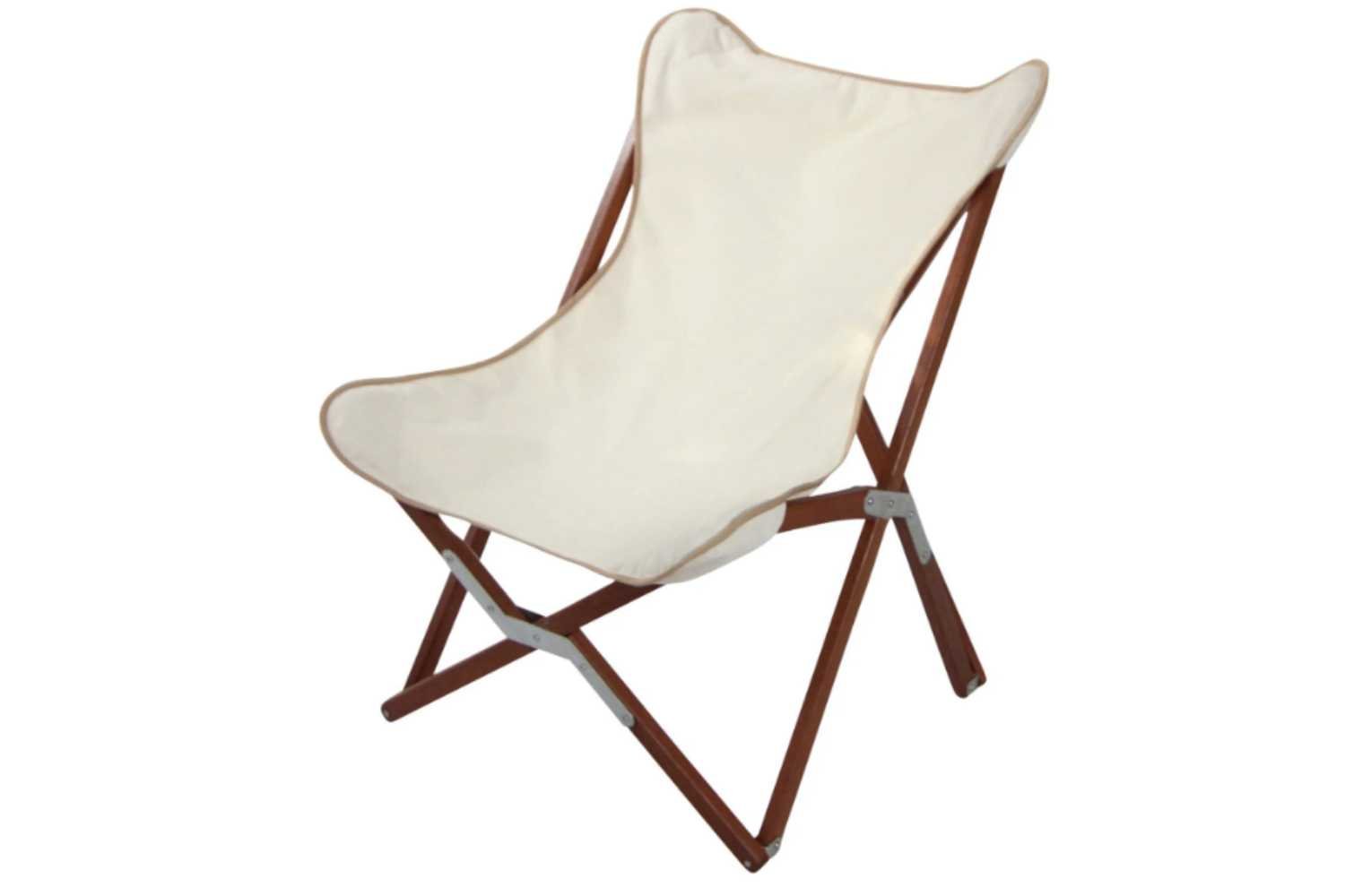 Mus Habitat rook Canvas Butterfly Chair | Folding Camp Chair | Byer of Maine - Life inTents